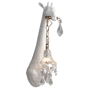 凯乔 长颈鹿壁灯 简约北欧卧室过道走廊2024新款法式床头灯