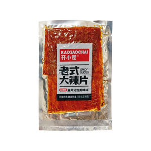 开小差老式大辣片豆制品零食小吃