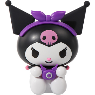 miniso名创优品库洛米心动礼物风扇盲盒Kuromi可爱小便携桌面摆件