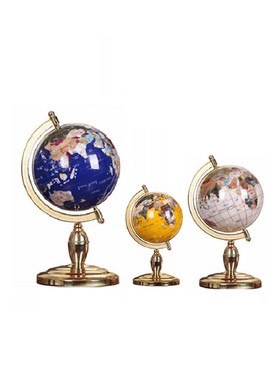 轻奢书房摆件欧式美式法式地球仪