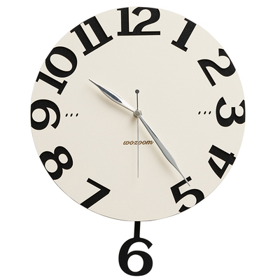 WOZOOM屋准2026新款创意挂钟