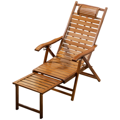 躺椅午休折叠阳台家用休闲成人老人专用摇摇椅竹椅子可坐午睡靠背