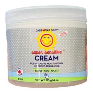 美国代购California baby加州宝宝婴儿无香超敏感保湿面霜113g