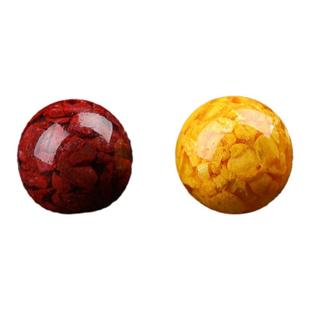 单颗天然原矿晶体砂雄黄砂紫金砂手链手串项链本命年手绳配隔珠子