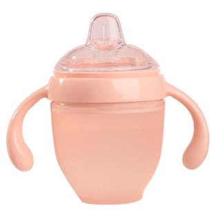 爱咔威IKV宝宝学饮鸭嘴杯带吸管两用吸嘴杯喝水杯