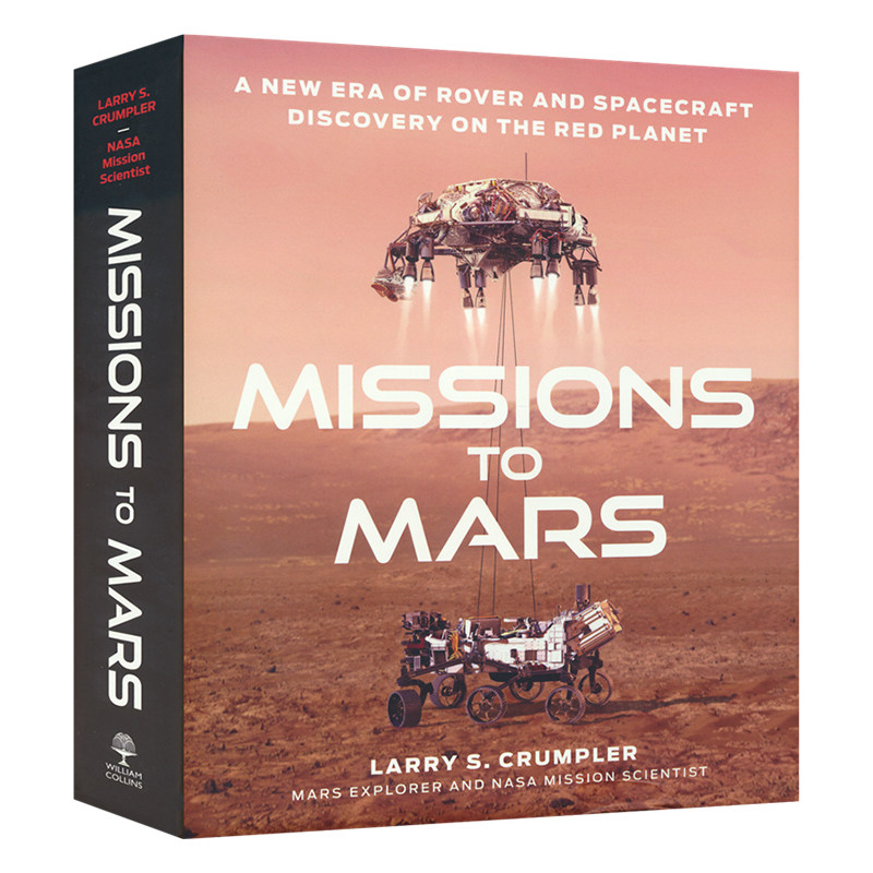 Missions to Mars 火星任务 NASA 美国宇航局 太空宇宙 百科科普读物 精装 青少年英语课外读物 英文原版进口图书