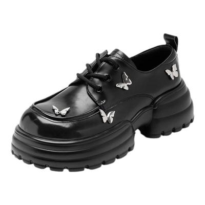 达芙妮蝴蝶闪闪乐福鞋