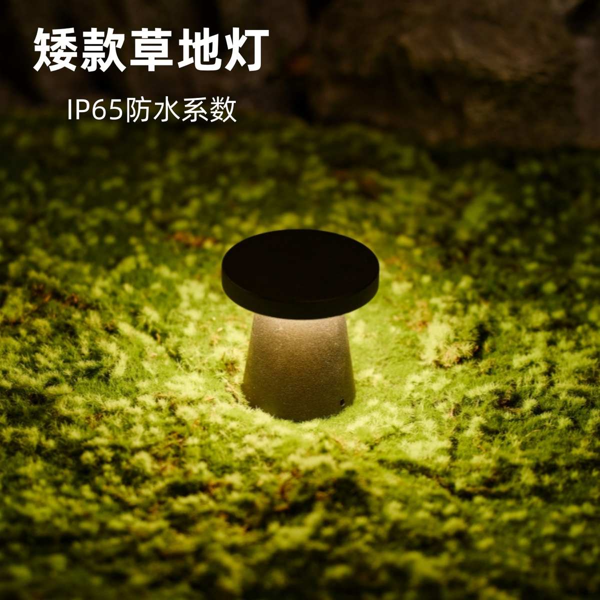 地脚灯矮款草地灯低压草坪灯简约现代庭院露台景观灯庭院装饰地灯