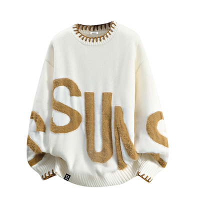 HiPanda秋冬季休闲宽松毛衣男士