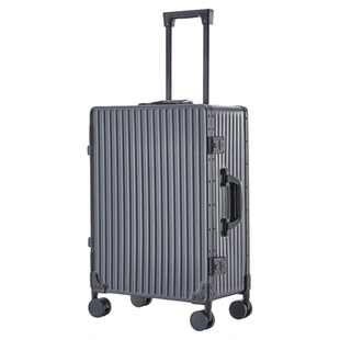 铝框行李箱静音万向轮拉杆箱一九开登机箱20寸24寸大容量结实耐用