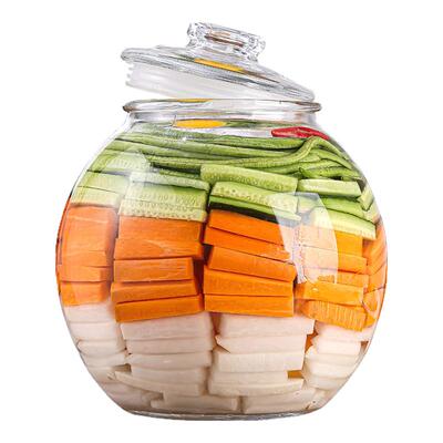 泡菜坛子家用玻璃密封大容量加厚