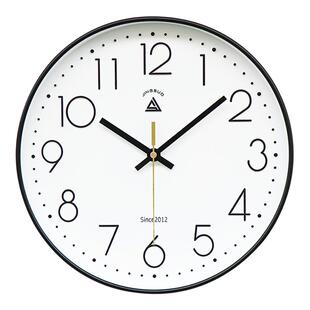 静音准时挂钟  石英钟客厅钟表轻奢简约时钟家用个性北欧钟