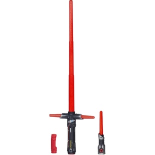 现货!孩之宝星球大战达斯维达黑武士声光互动伸缩光剑男孩玩具