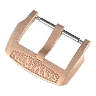 San Martin军魂手表扣青铜扣实心18mm/20mm/22mm表带针扣配件通用