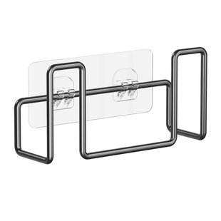 路由器放置架免打孔wifi置物架插座固定器墙上贴机顶盒收纳盒支架