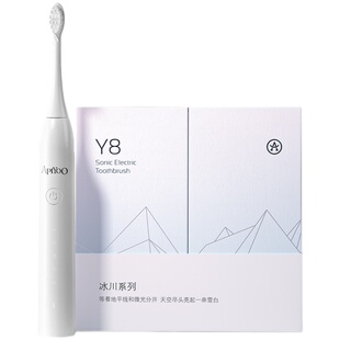 apiyoo艾优Y8成人电动牙刷女声波情侣套装全自动男送礼软毛防水