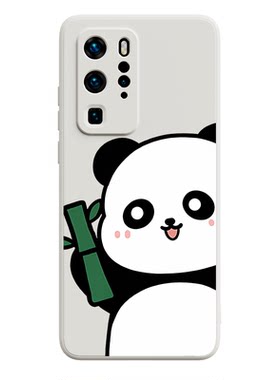 华为p40硅胶手机壳可爱