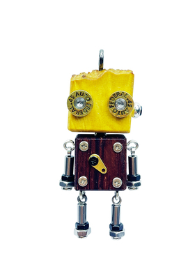 木小魔合金链子吊坠项链