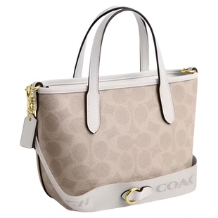 【自营】COACH/蔻驰女士 mini city 百搭经典老花单肩斜挎手提包