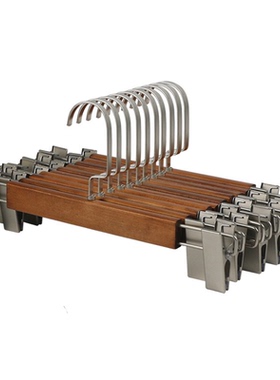 衣帽间装饰品木制欧式衣架摆件