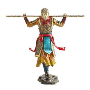 大话西游至尊宝黄铜摆件齐天大圣孙悟空高级手办客厅铜工艺品礼物