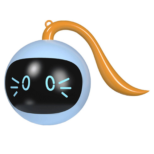 FOFOS两只福狸猫玩具逗猫棒自嗨解闷神器智能魔球电动逗猫玩具球