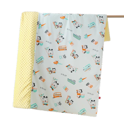 巴布豆婴儿子母被子四季可用