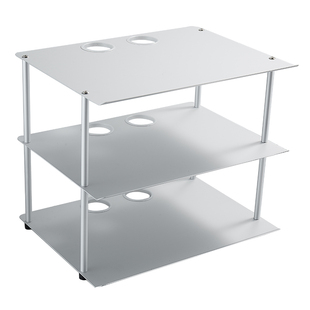 wifi路由器放置架桌面置物架机顶盒双层落地铝合金架子光猫支架