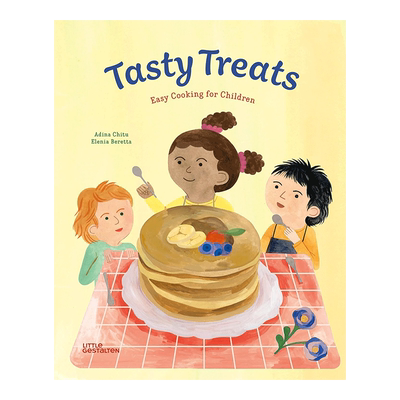 【预售】孩子也能做的美味食谱 Tasty Treats 幼儿常识英文绘本 Easy Cooking for Children 厨艺入门 培养孩子兴趣 亲子阅读互动