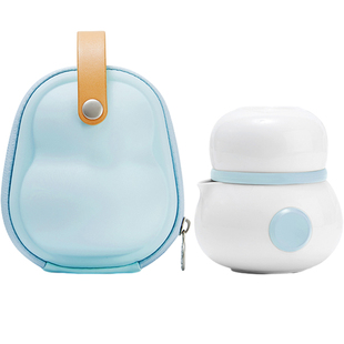 原初格物小精灵旅行便携式茶具套装茶壶帕恰狗小茶壶茶杯生日礼物