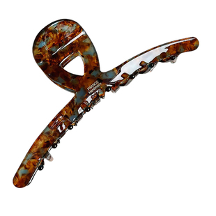 大号抓夹发量大黑色13cm加大号醋酸大发夹女后脑勺发抓鲨鱼夹抓子