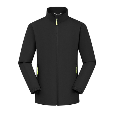 餐饮工作服定制防水冲锋衣印logo秋冬加绒加厚奶茶咖啡服务员工装