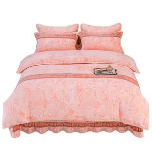 保暖加厚牛奶绒四件套冬季新款珊瑚绒被套床裙双面法兰绒床上用品