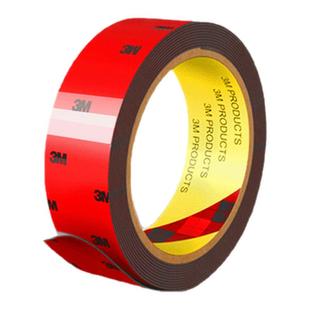 3m强力双面胶强粘广告铭牌粘贴固定5108黑字5112加厚免钉胶5104车用专用防水海绵胶带免打孔代替螺丝钉高粘度