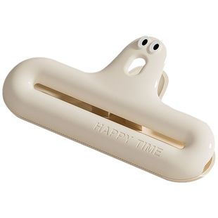 大开口零食袋封口夹食品袋子密封夹可爱卡通塑料防潮家用厨房调料