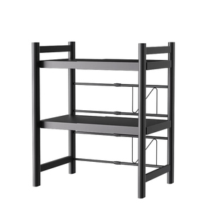 梦创微波炉置物架厨房多功能多层烤箱架子家用电饭煲台面收纳支架