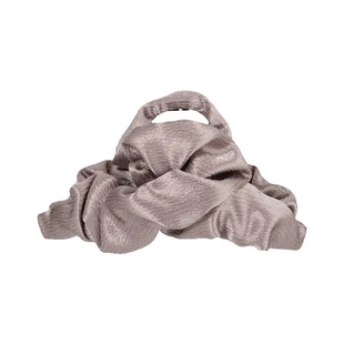 春夏高级感闪光褶皱大抓夹气质网红发夹女国潮时尚头饰简约鲨鱼夹