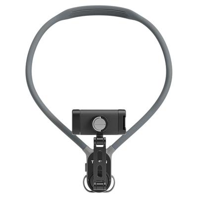 TELESIN泰迅手机挂脖支架第一视角拍摄设备胸前固定穿戴防抖神器骑行钓鱼直播vlog拍摄支架运动相机通用配件