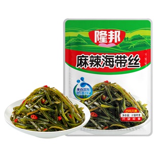 隆邦麻辣海带丝休闲小零食开袋即食下饭菜童年的味道凉菜就摸拌饭