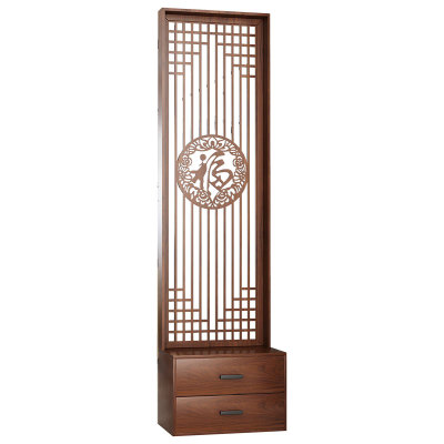 爱心城堡屏风隔断玄关置物架