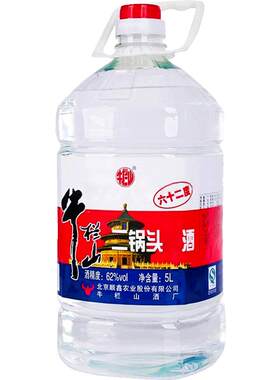 牛栏山二锅头62度纯粮酿造5L
