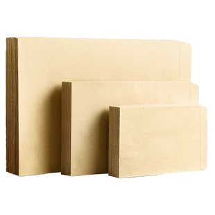 加厚空白信封牛皮纸无字大信封多规格信封袋批发5号高级感黄色简约信封a4牛皮纸资料袋企业信封定制印刷logo