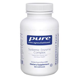Systemic系统性复合酶水解蛋白酶关节肠道180粒Pure倍宜美国直邮