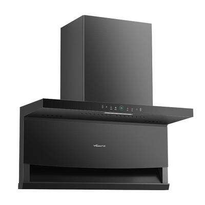 【重磅新品】万和27m³大吸力抽油烟机家用顶侧双吸7字型高层