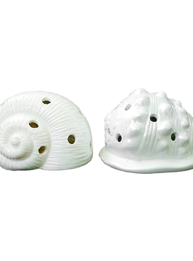 海螺贝壳海洋陶瓷夜灯摆件地中海