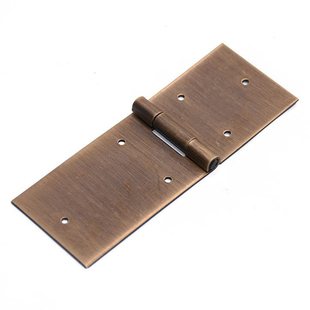 中式纯铜樟木箱合页箱子包装盒纯铜铰链仿古铜素面黄铜摇皮方合页