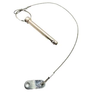 钢珠快卸销配带防丢绳安全销钢珠销 球头锁紧销单钢珠快卸销锁销