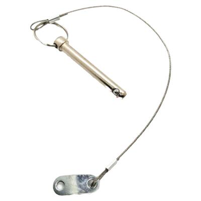 钢珠快卸销配带防丢绳球安全销