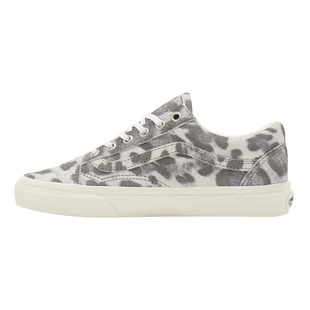 VANS OLD SKOOL灰色豹纹印花低帮秋季女鞋帆布鞋板鞋VN0A38G19FS