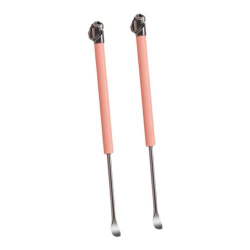 掏耳勺钥匙扣便携可挂式不锈钢耳扒挖耳勺掏耳朵工具大人采耳神器